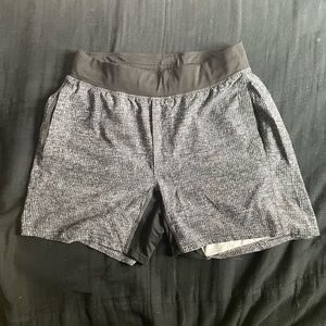 Lululemon T. H. E. Short Linerless athletic short size medium rare black/gray